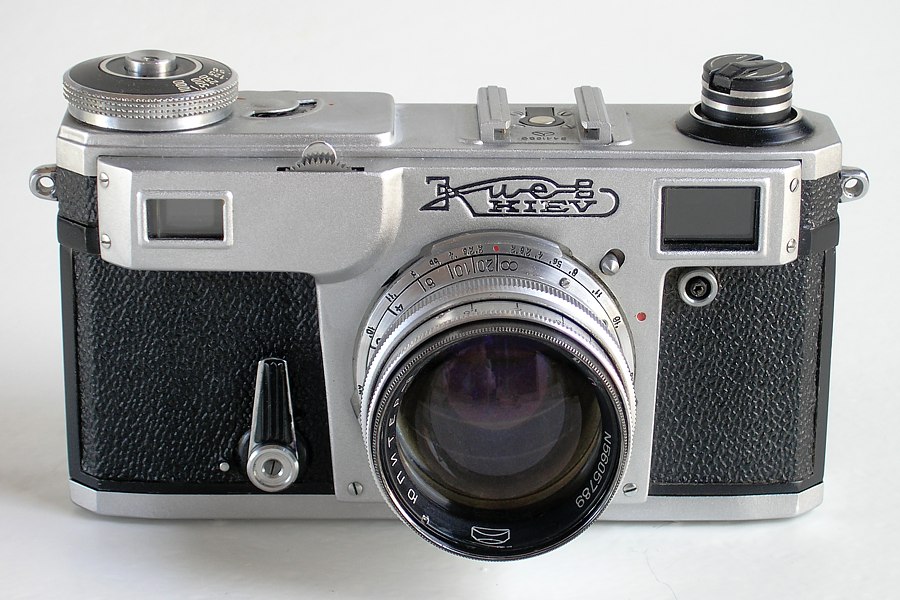 Kiev-3 Soviet 35 mm rangefinder camera Contax clone SN527561 Contax RARE EARLY 1952 